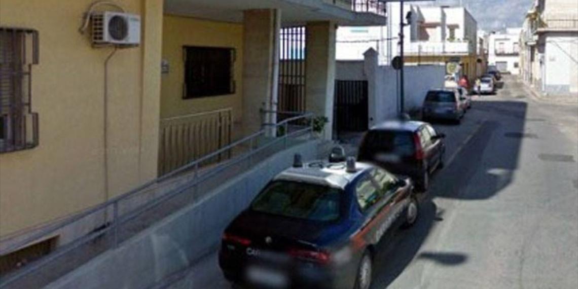 La caserma dei carabinieri di Manduria