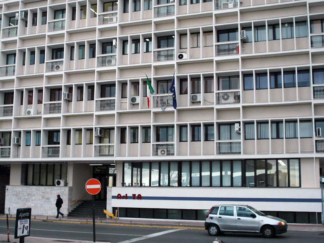 La sede della Asl di Taranto
