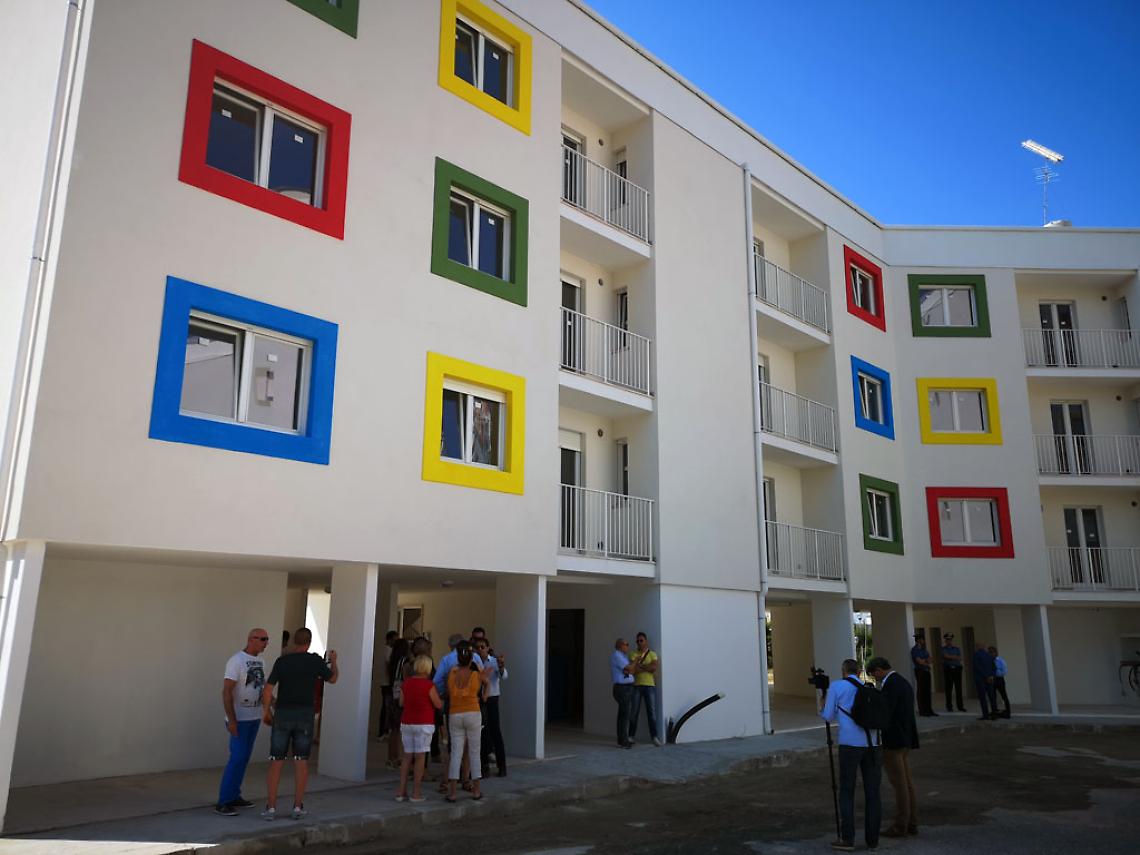 Gli alloggi in zona San Girolamo a Statte