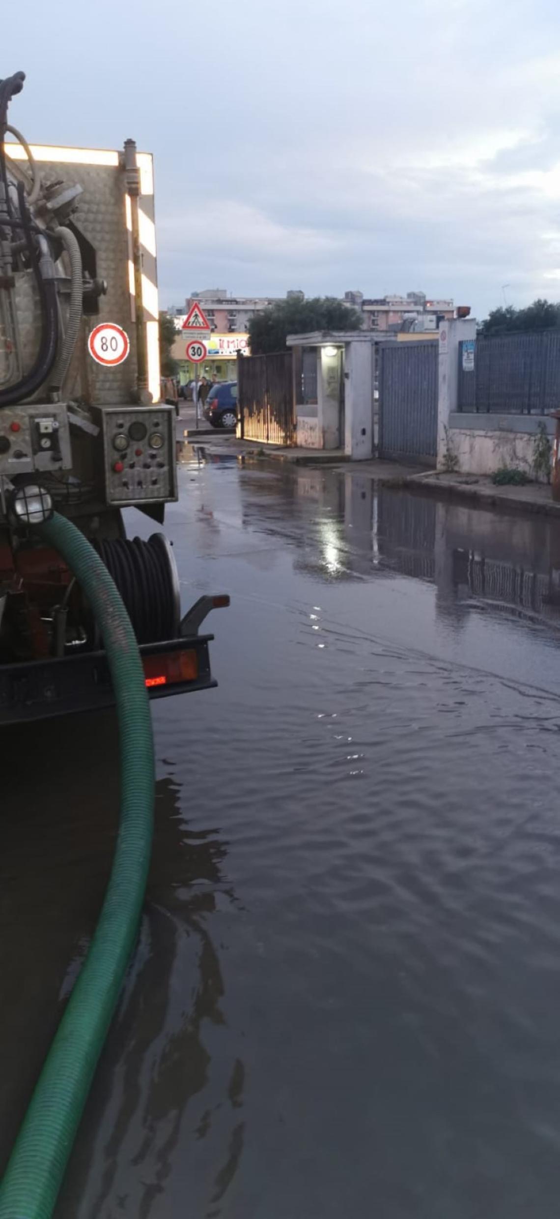 Il nubifragio di sabato 13 luglio 2019