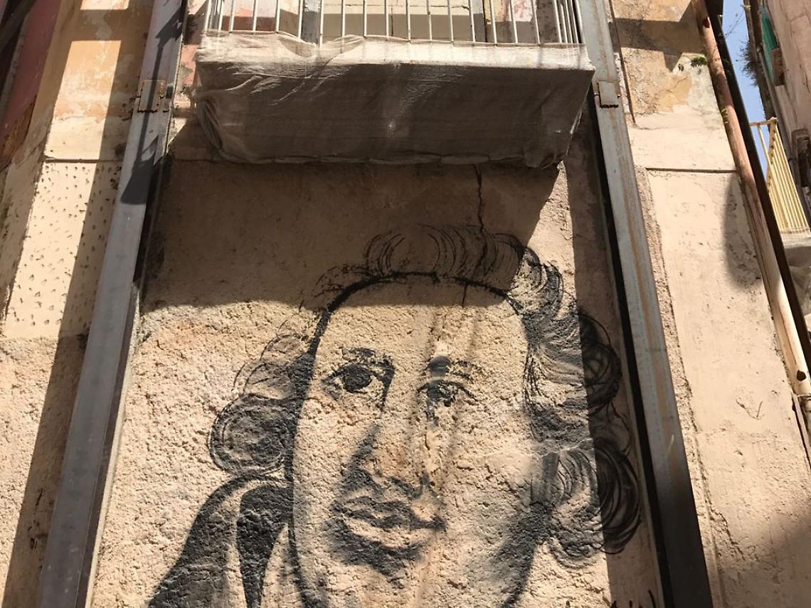 La facciata della casa di Paisiello