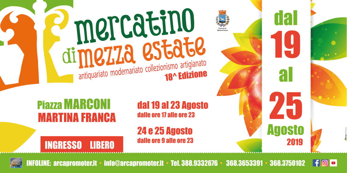 Antiquariato protagonista a Martina Franca fino al 25 agosto