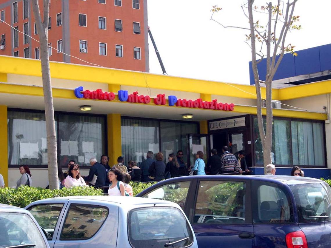 Il Cup dell&rsquo;ospedale Ss. Annunziata di Taranto (foto d&rsquo;archivio)