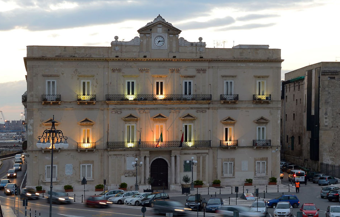 Il Palazzo di Citt&agrave; di Taranto
