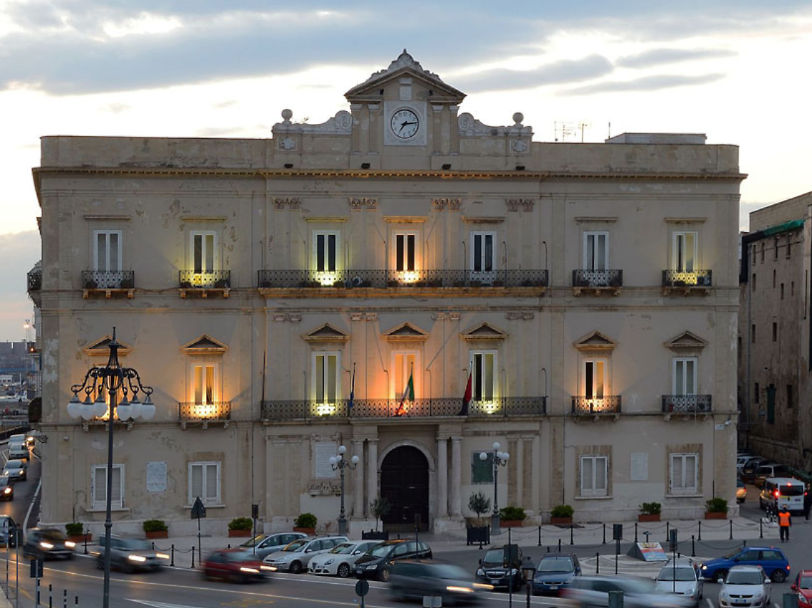 Il Palazzo di Citt&agrave; di Taranto