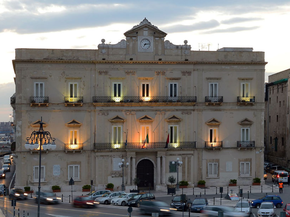 Il Palazzo di Citt&agrave; di Taranto