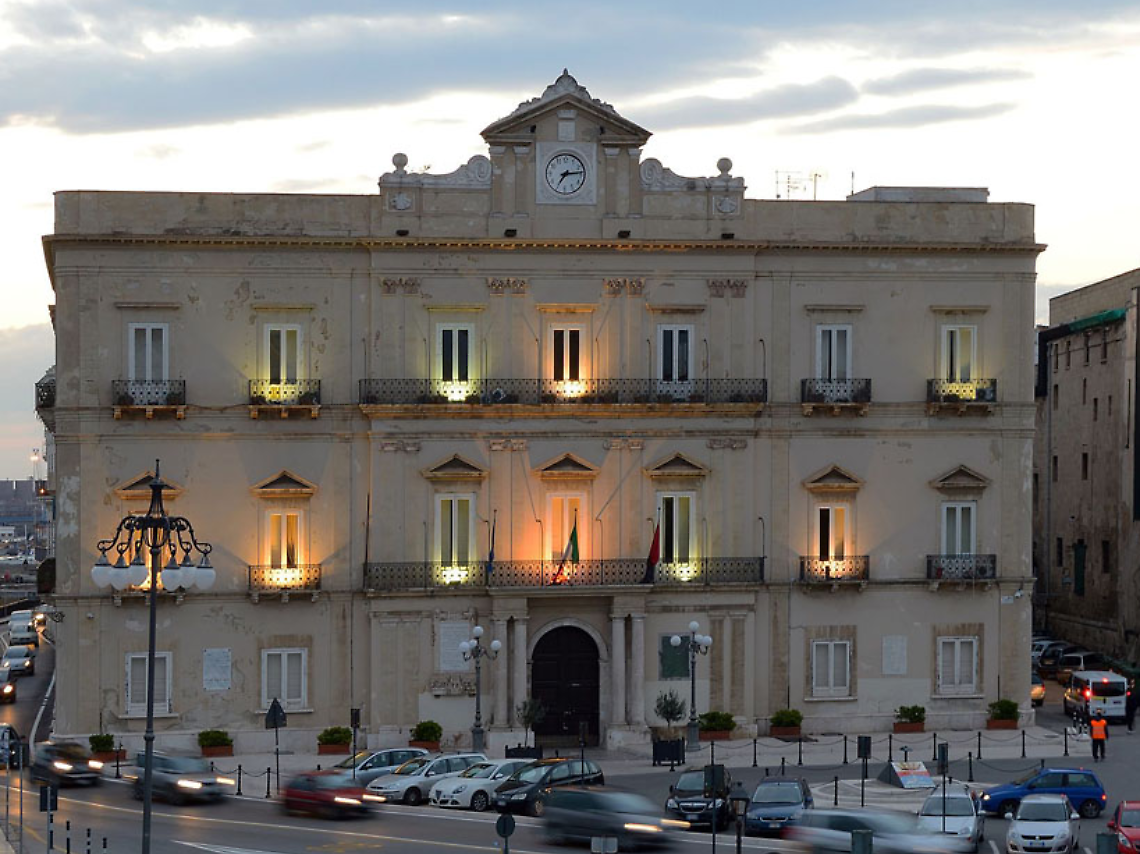 Il Palazzo di Citt&agrave; di Taranto