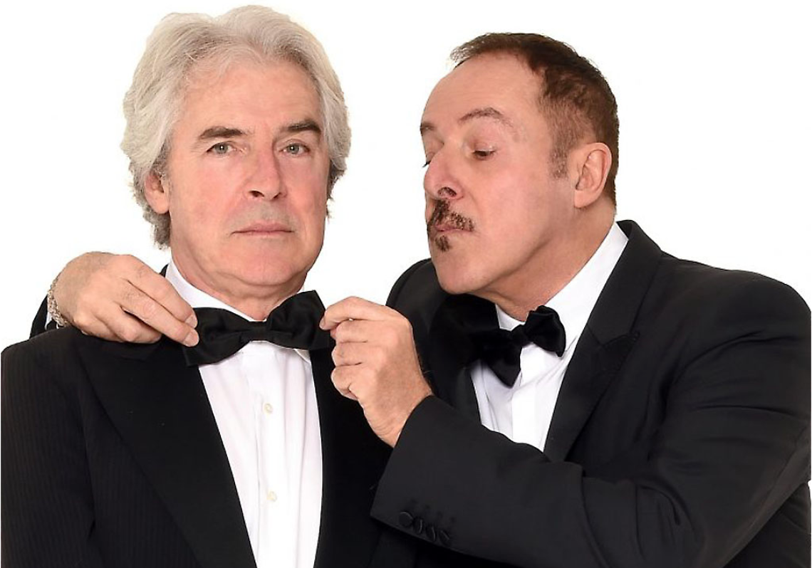 Tullio Solenghi e Massimo Lopez (foto Marco Caselli Nirmal)