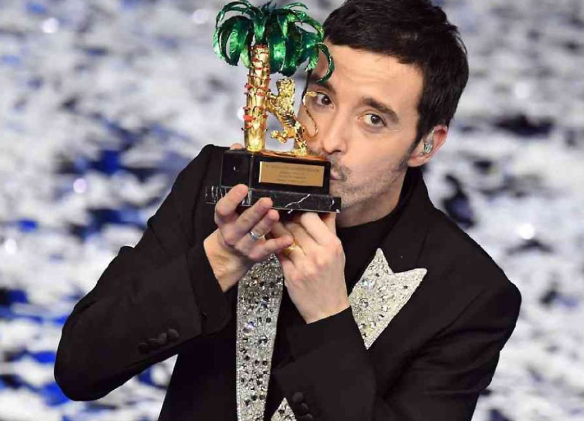 Diodato nel 2020 dopo il trionfo a Sanremo