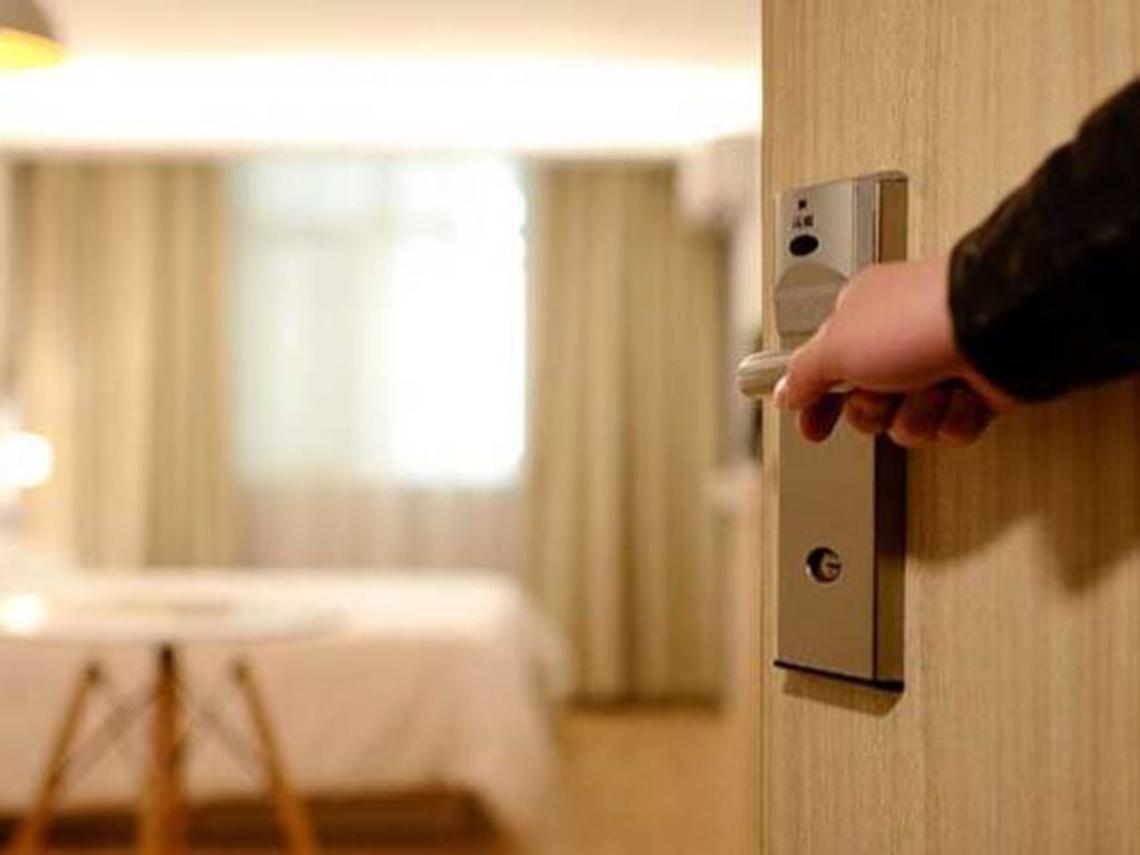 Una stanza d'albergo - archivio