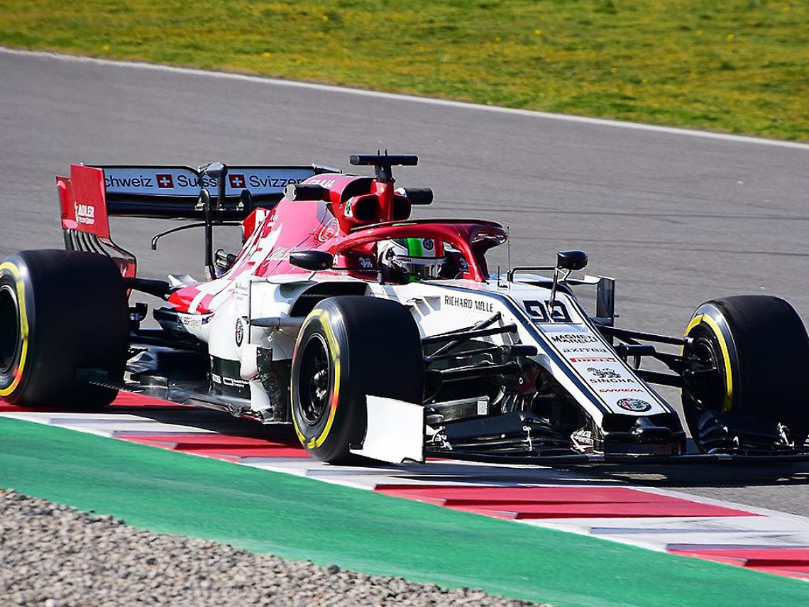 L'Alfa Romeo di Antonio Giovinazzi