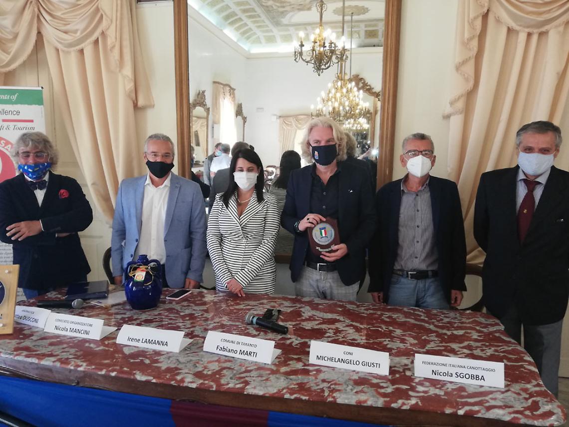 La presen­tazione della prima e seconda regata regionale di canottaggio