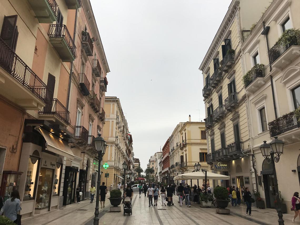 Via D’Aquino a Taranto