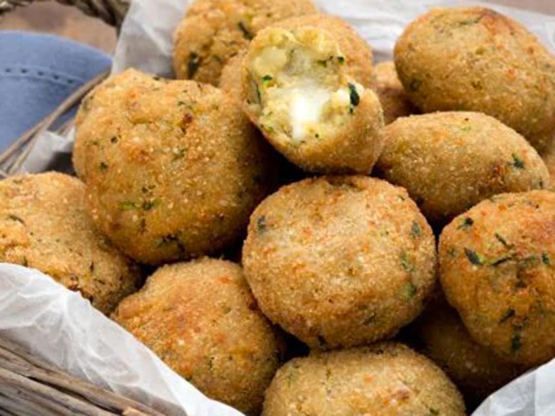 Polpette di quinoa, zucchine e stracchino