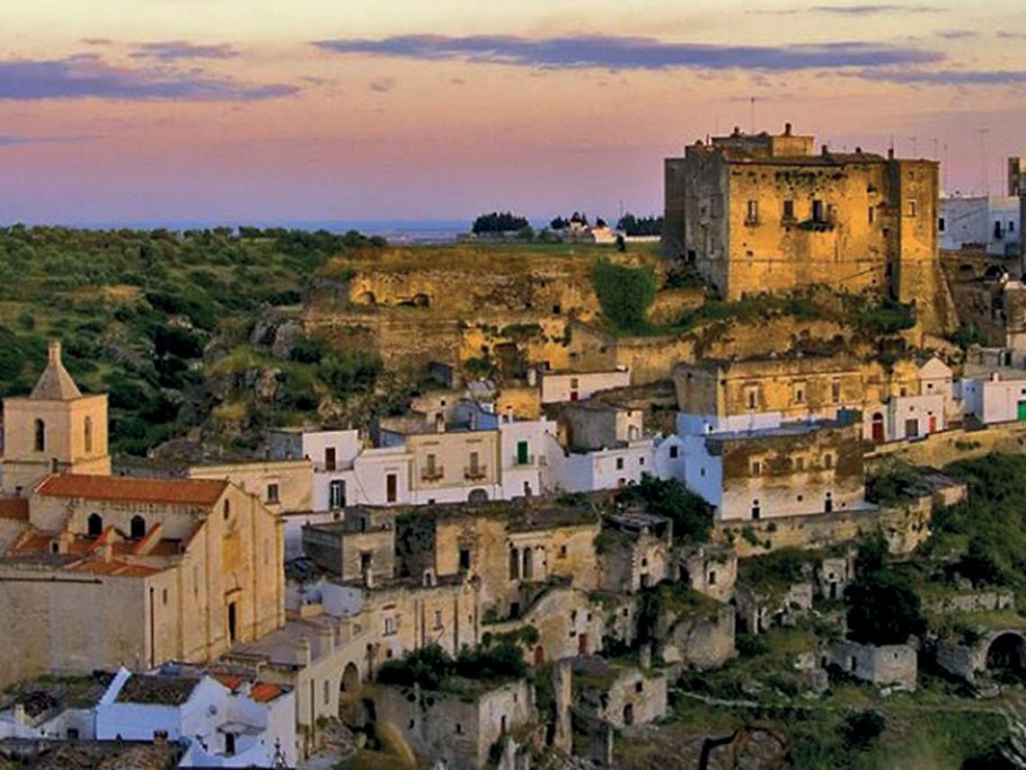 Il centro storico di Ginosa