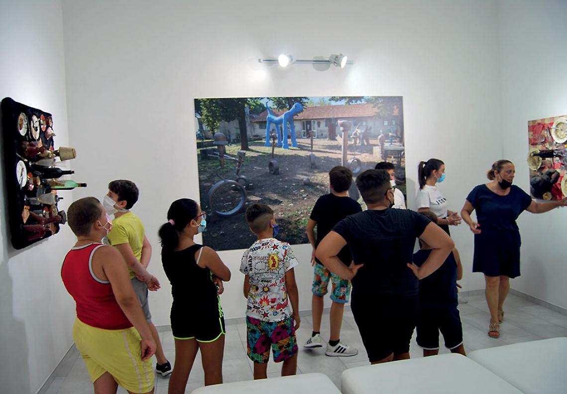2-VISITA GUIDATA ALLA MOSTRA DI DANIEL SPOERRI AL CRAC PUGLIA, TARANTO