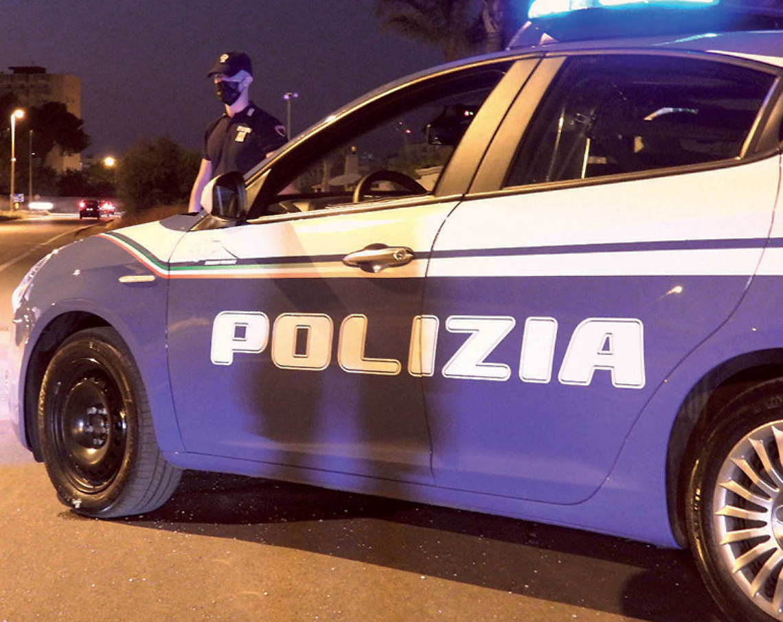 Una Volante della Polizia