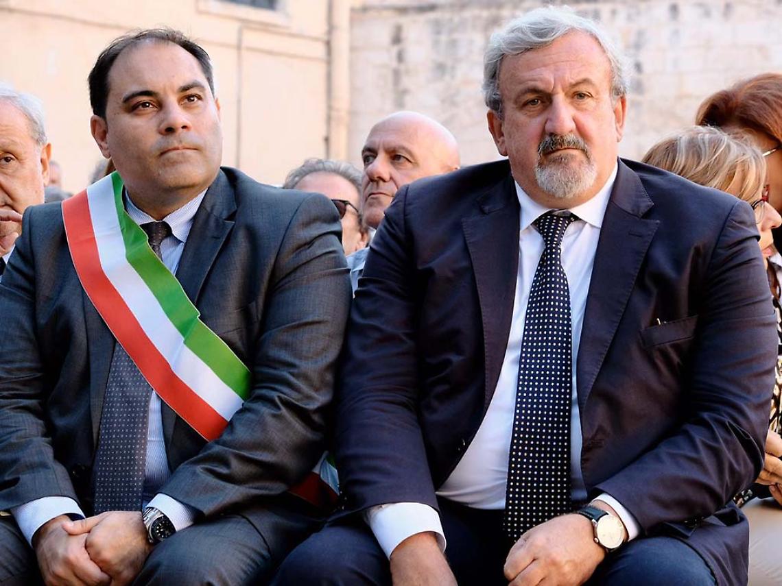Rinaldo Melucci e Michele Emiliano