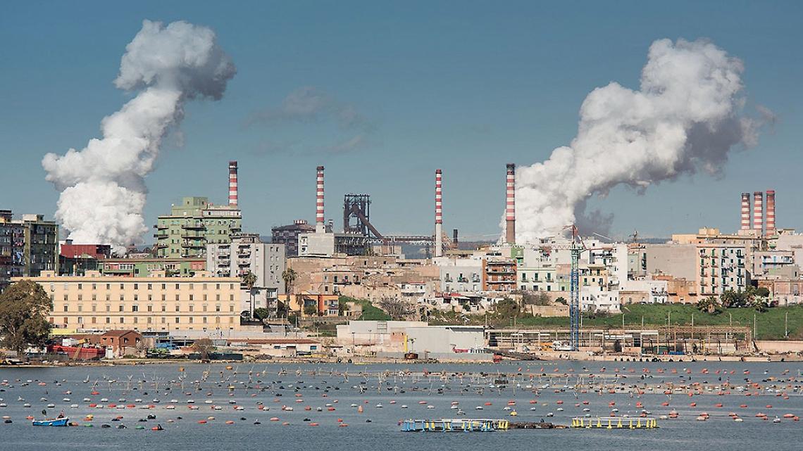 L'ex Ilva vista dal mare