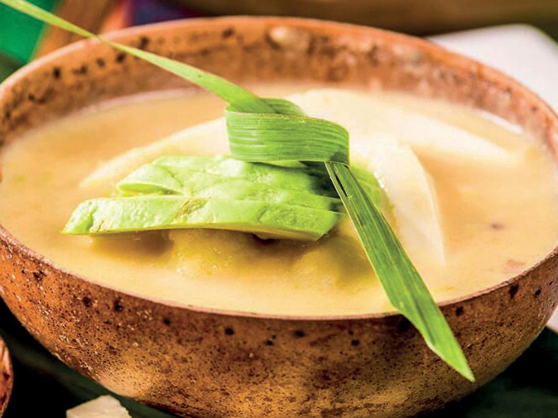 Vellutata di patate e avocado   