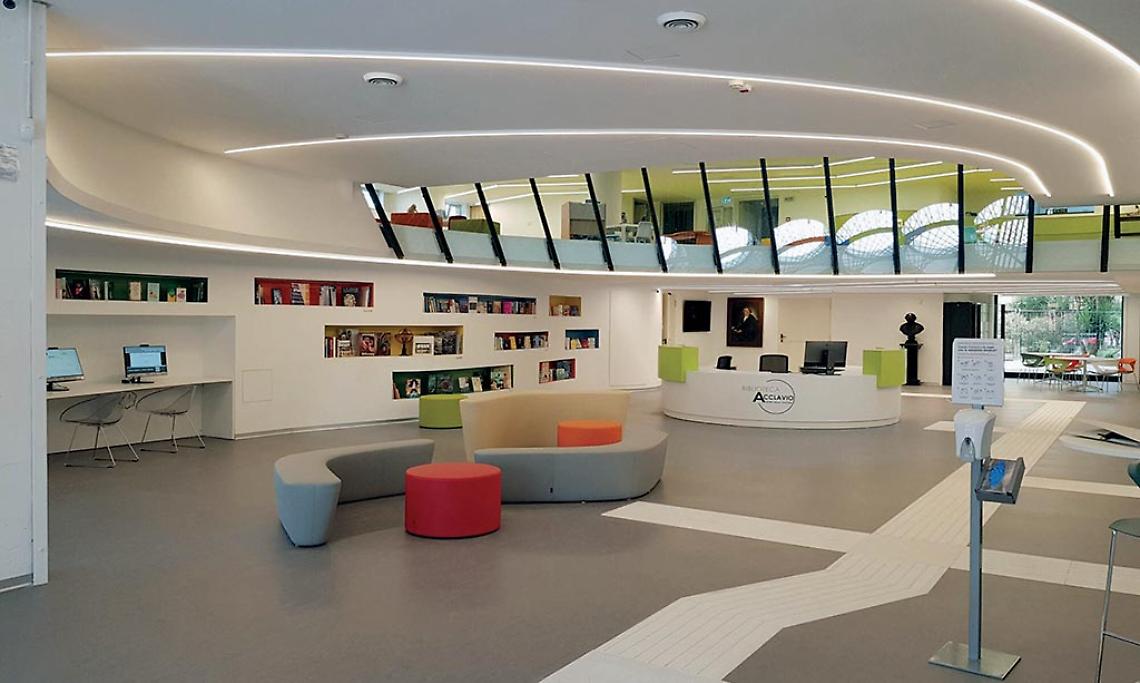 La biblioteca Acclavio