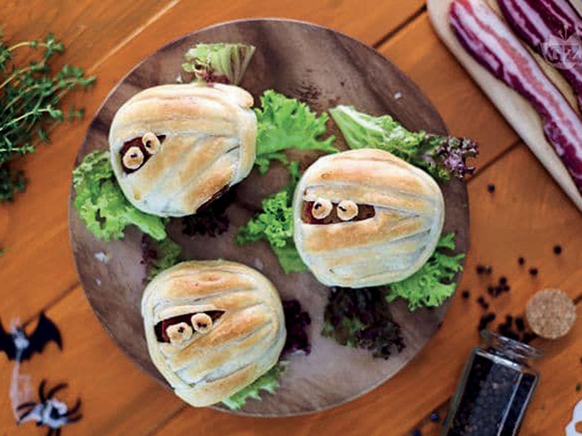 Mummie hamburger