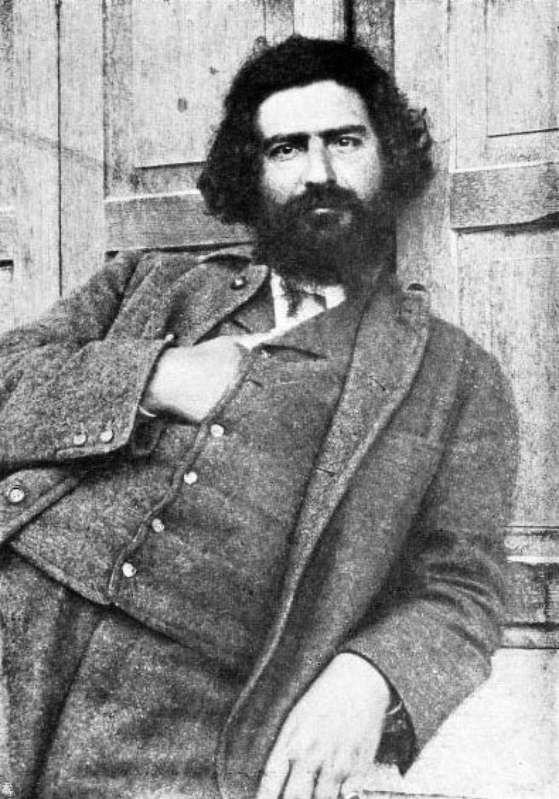 Il pittore Giovanni Segantini