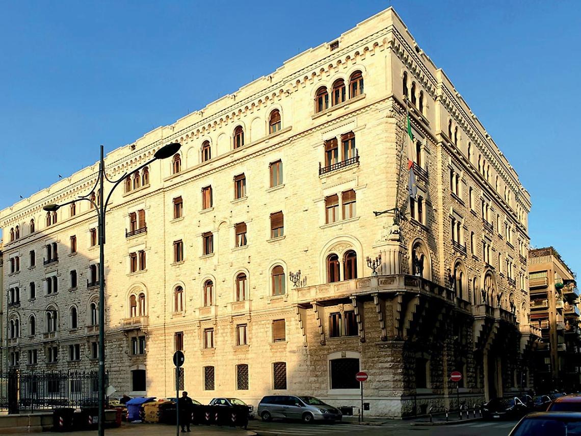 La sede di Bari di Acquedotto Pugliese