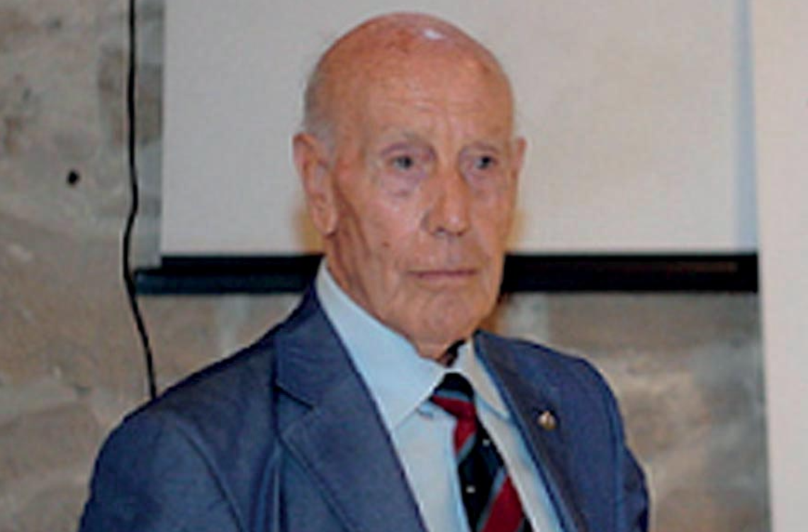 Valentino Gennarini, decano degli agenti marittimi