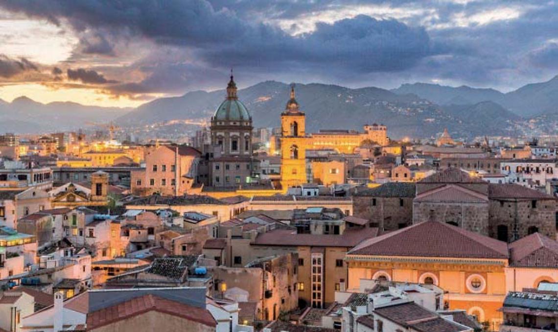 Una veduta di Palermo