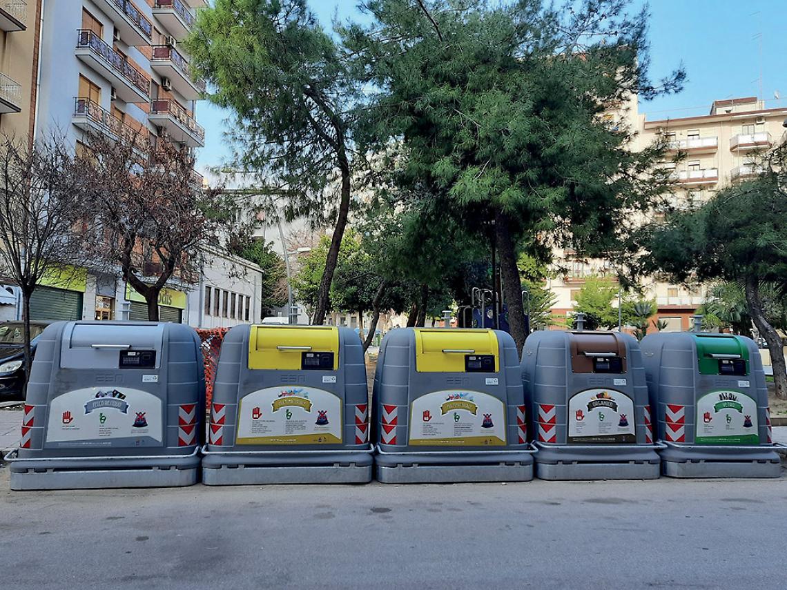 I cassonetti ingegnerizzati per la raccolta differenziata