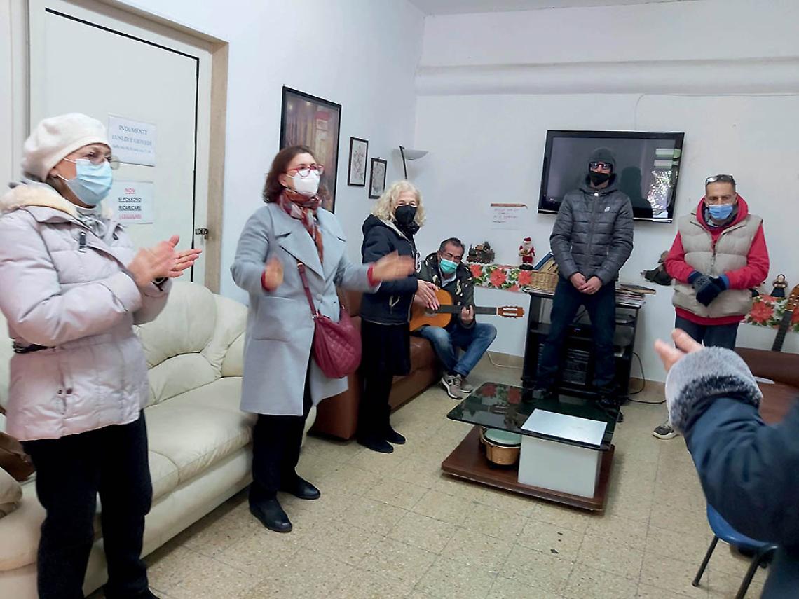 Operatori e ospiti nella Comunità Emmanuel