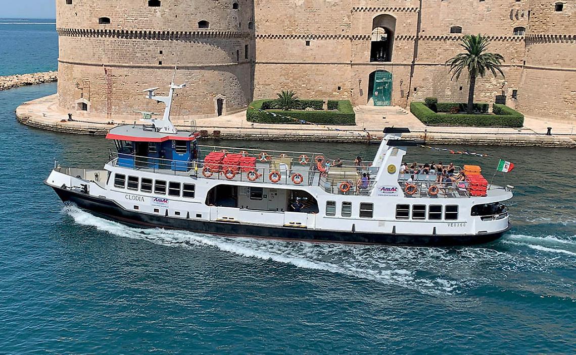 Nave Clodia di Kyma Mobilità Amat