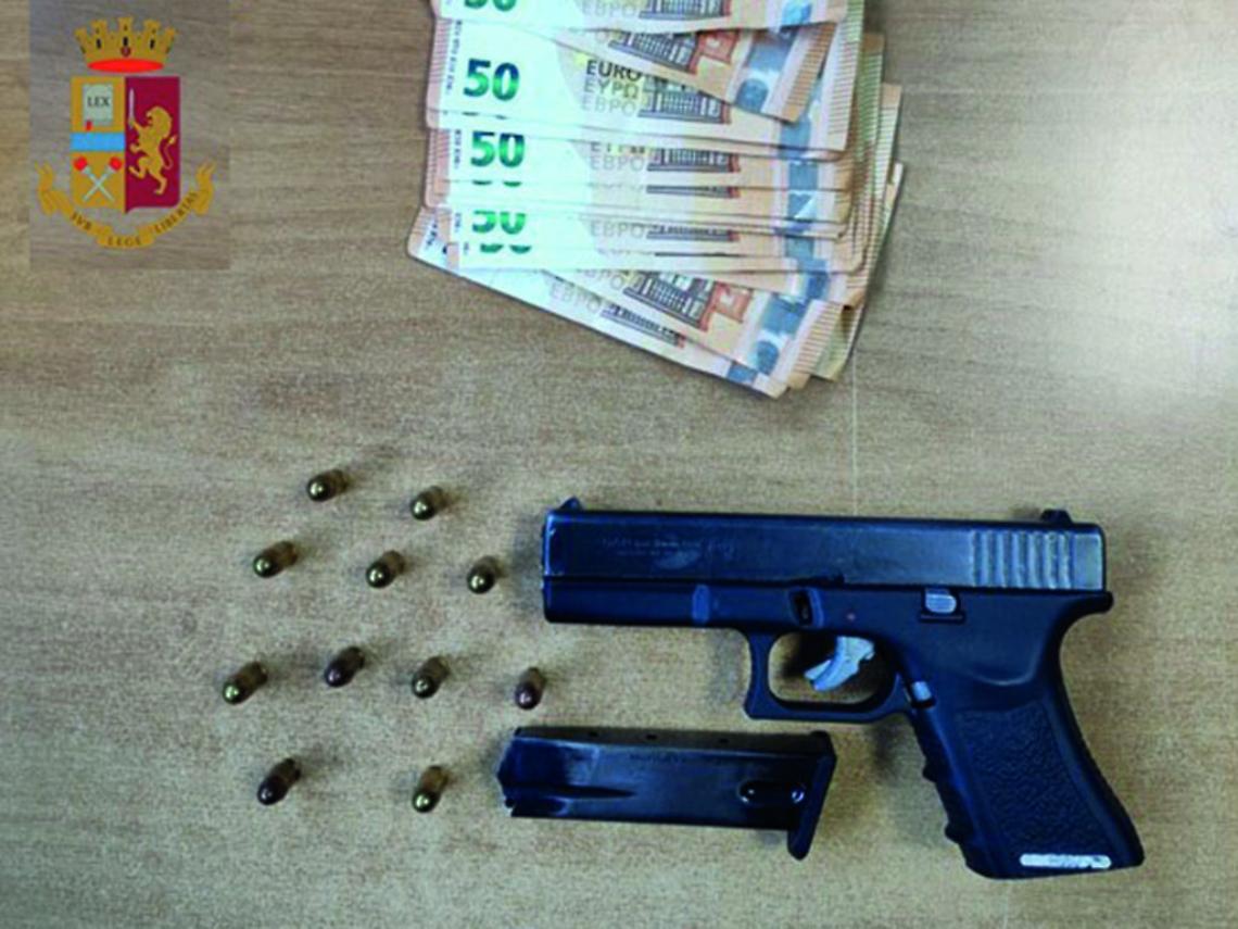 pistola sequestrata