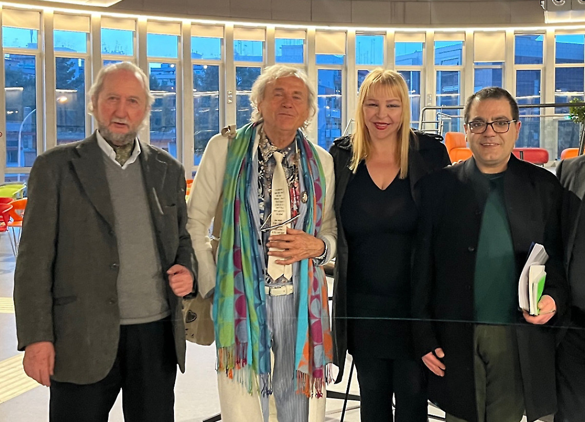 Da destra: Alfonso Guida, Barbara Gortan, Silvio Raffo, Aldo Perrone