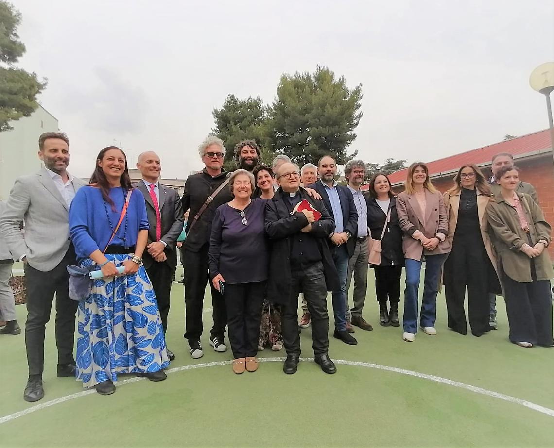 L'inaugurazione del parco