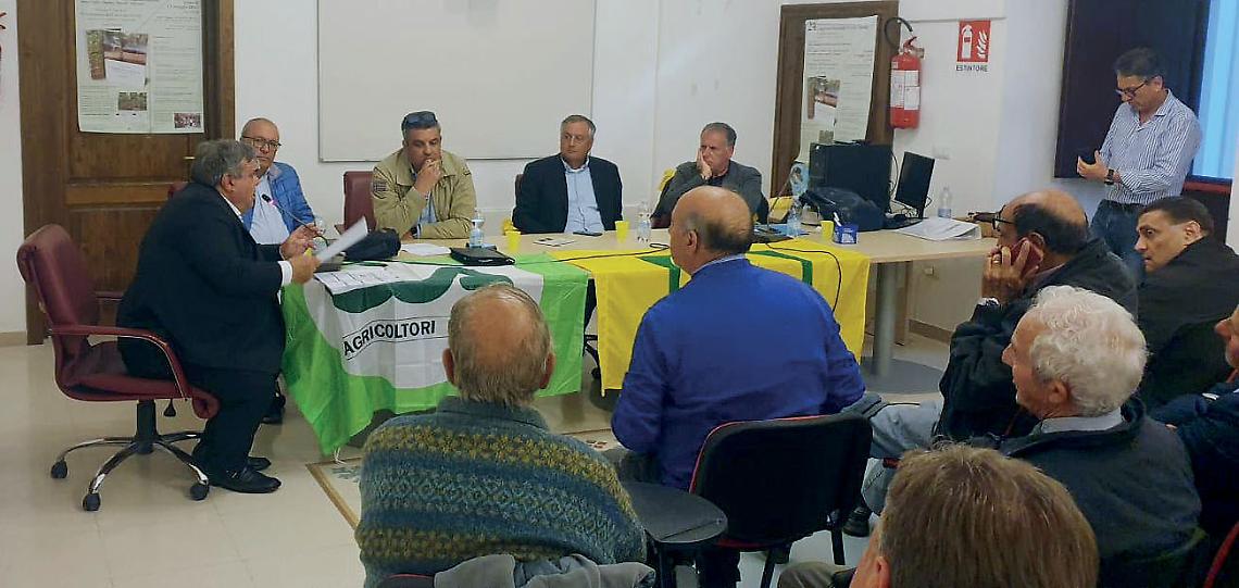 L’assemblea congiunta di Cia, Coldiretti e Copagri