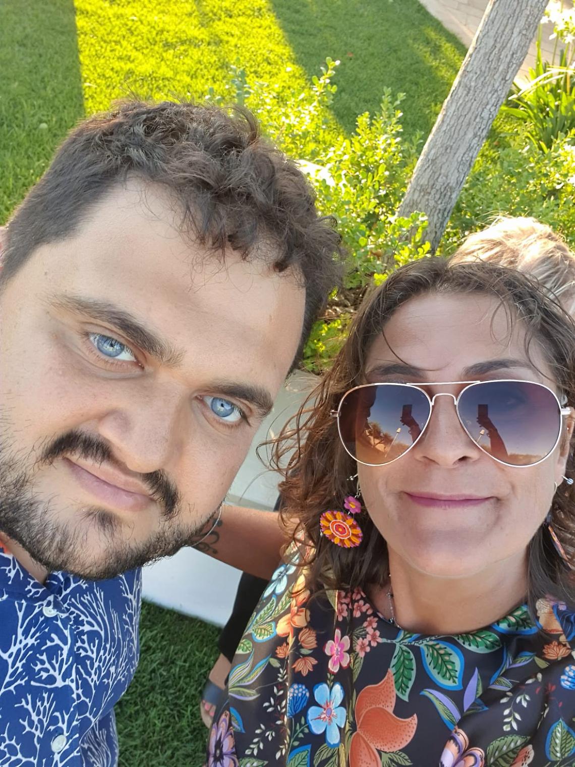 Adriana Parisi e suo figlio Saverio