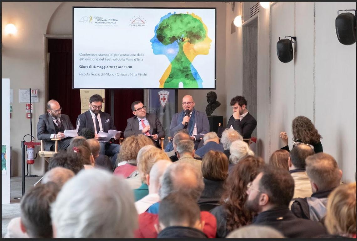 La presentazione del Festival della Valle d'Itria al Piccolo Teatro di Milano