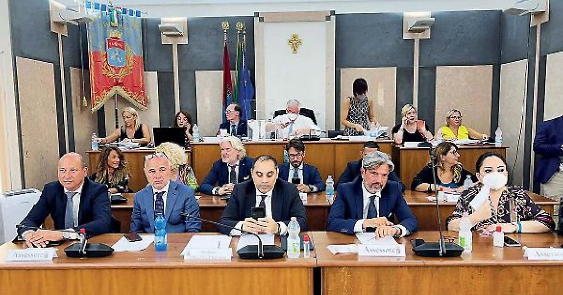 Melucci e alcuni assessori