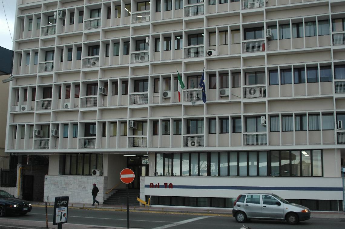 La sede della Asl di Taranto