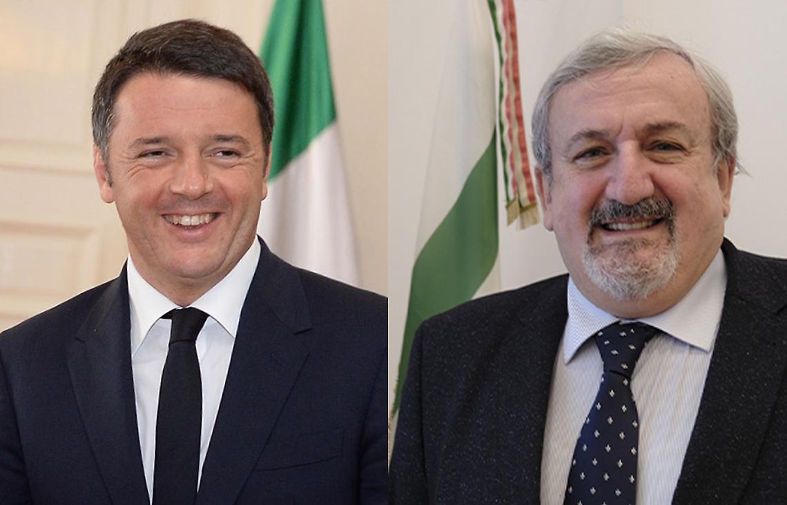 Renzi ed Emiliano
