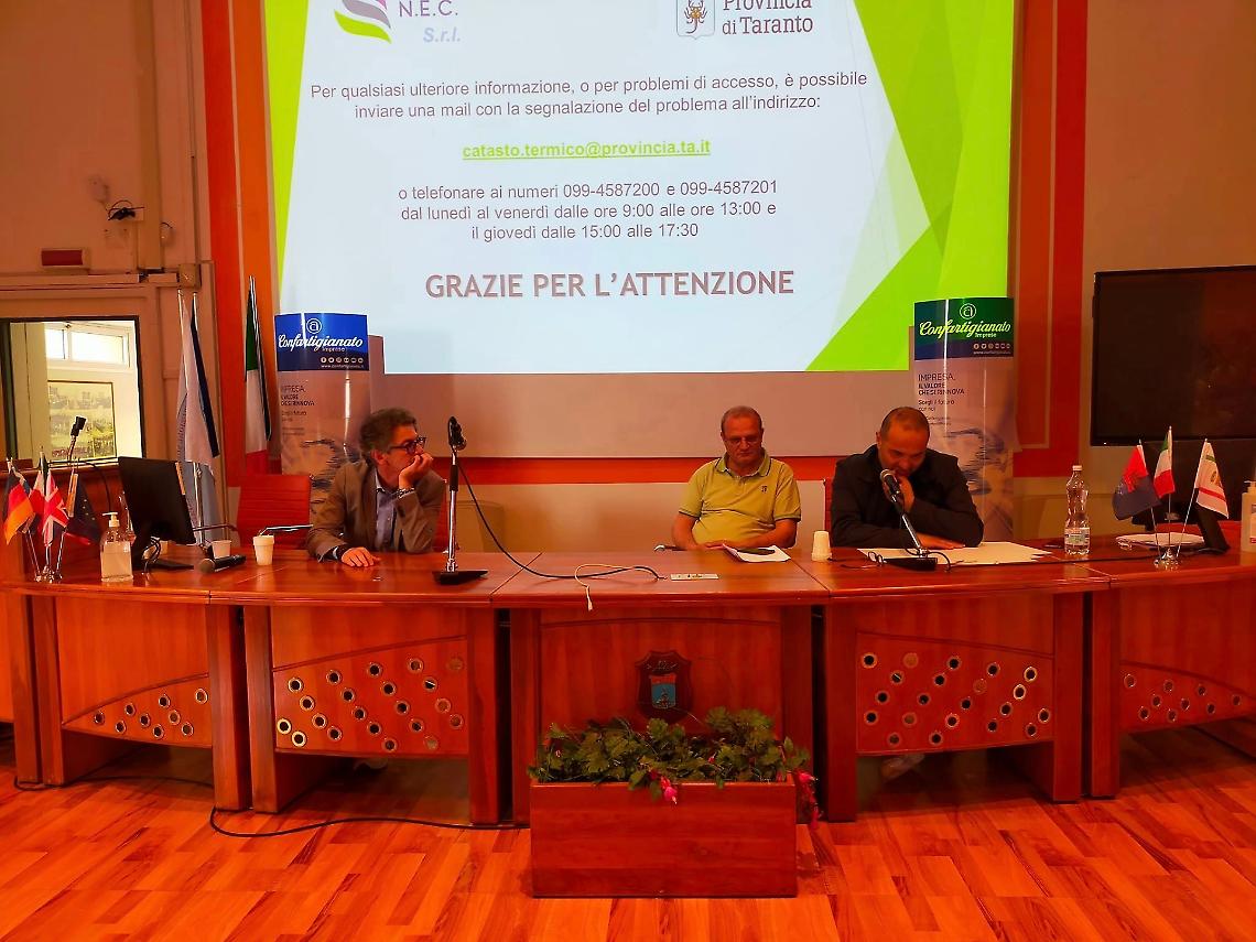 Il seminario tecnico organizzato da Confartigianato Taranto