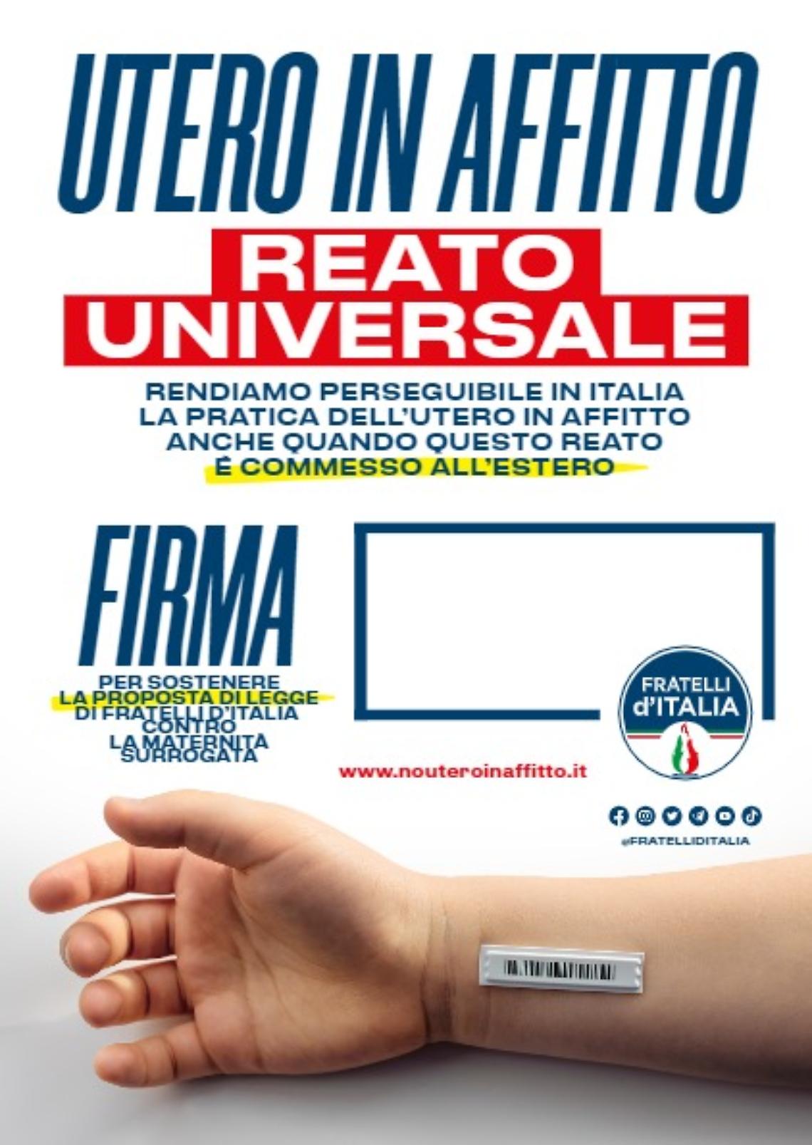 L’utero in affitto reato universale