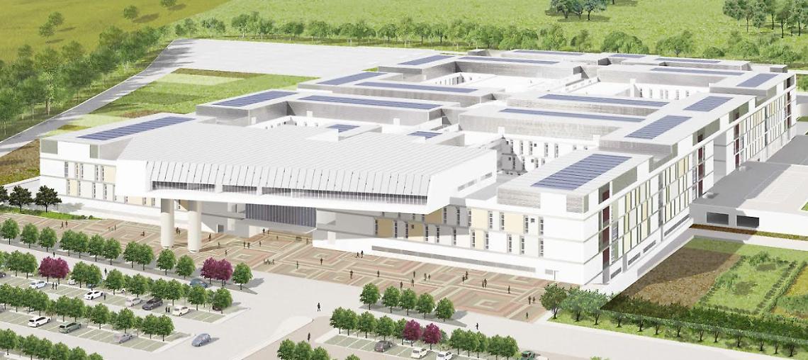 Il progetto del nuovo ospedale di Taranto
