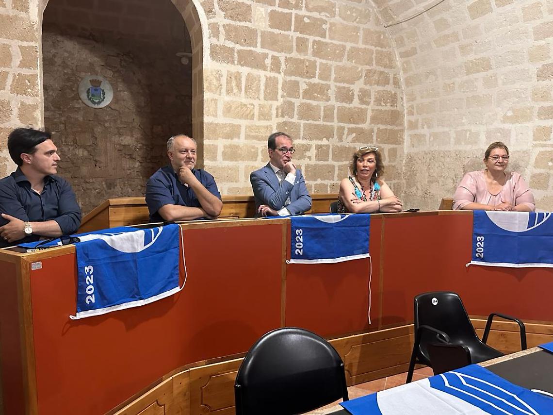 La consegna delle Bandiere blu