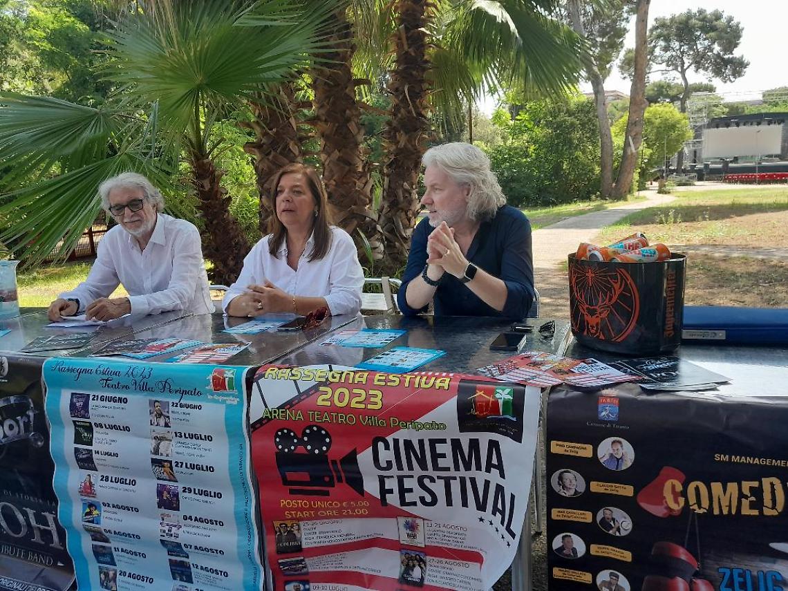 La presentazione della rassegna estiva della Villa Peripato