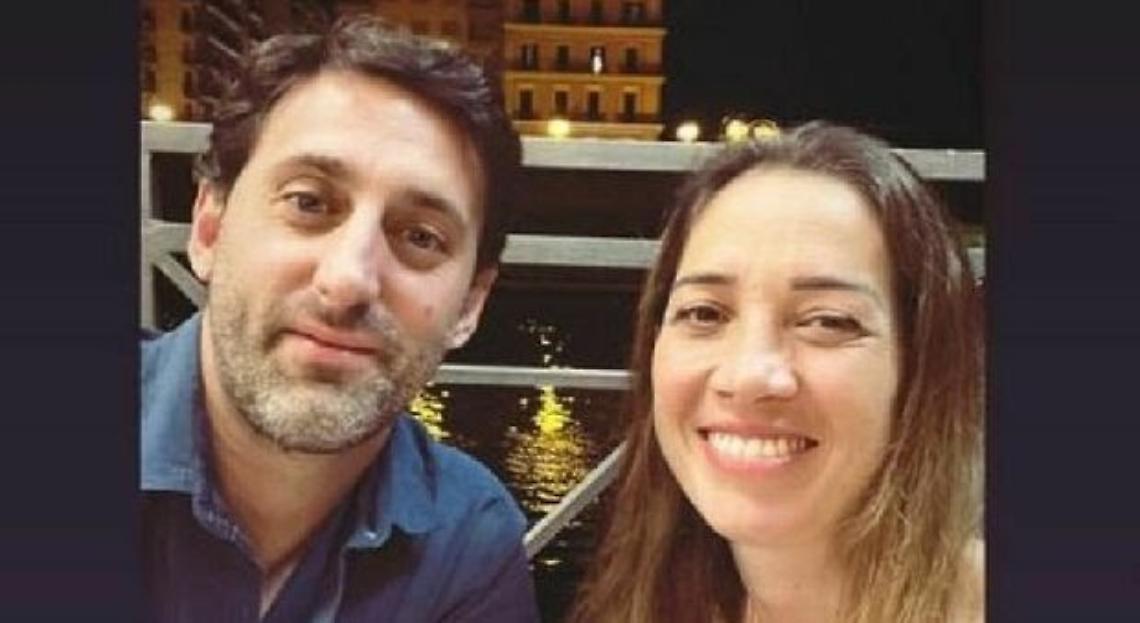 Diego Milito a Taranto con la moglie 