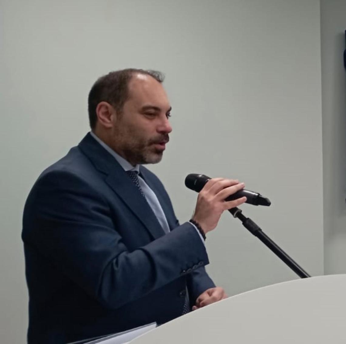 Il presidente Melucci