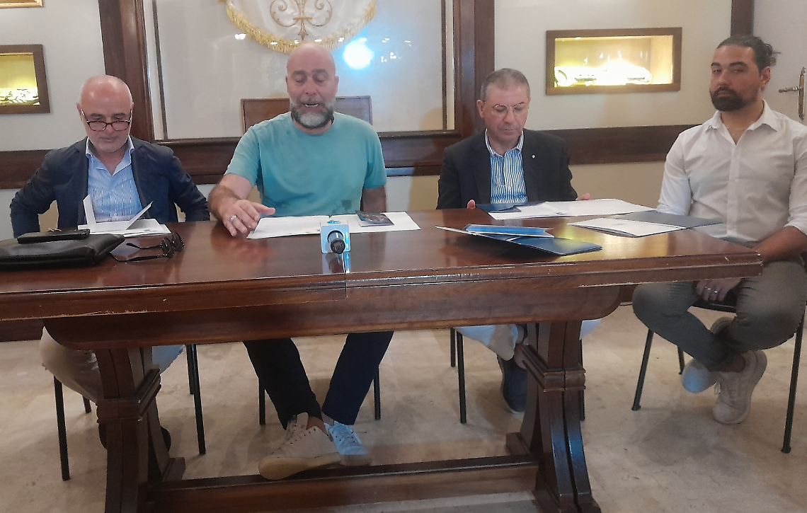 Un momento della conferenza stampa di presentazione delle iniziative in onore della Madonna del Carmine